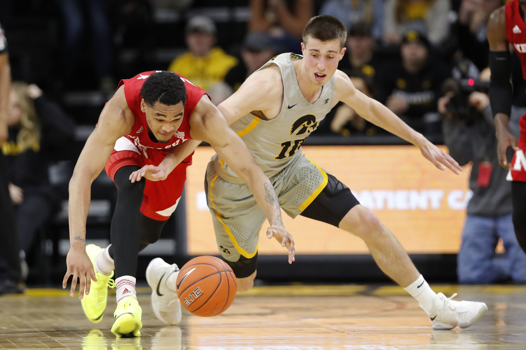 Nebraska Iowa Basketball